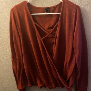 Libian, long sleeve on range top